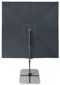 Derby RAVENNA Axial 275x275 cm - záhradný slnečník s bočnou tyčou - 2. akosť (S281)