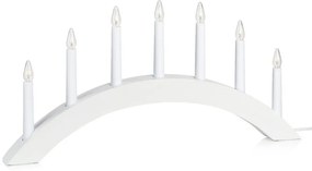 Biela vianočná svetelná dekorácia Atle – Markslöjd