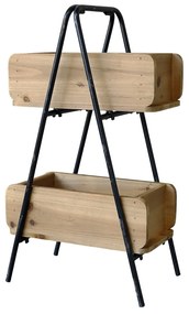 Chic Antique Stojan z recyklovaného dreva Brick Moulds
