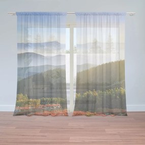 Sablio Záclony Príroda: 2ks 150x250cm