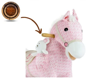 Hojdací koník Pony ružový