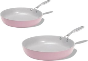 Elmich Základná sada keramických panvíc Vital - ružová