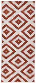 NORTHRUGS - Hanse Home koberce Kusový koberec Twin-Wendeteppiche 103130 terra creme – na von aj na doma - 80x250 cm