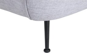 Sivé kreslo Piccoli – Artie