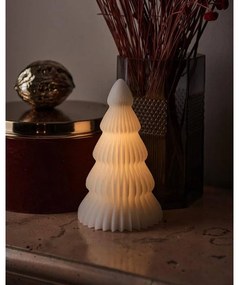 SIRIUS LED sviečka na stromček, biela, 16 cm