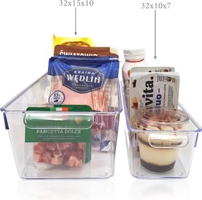 Orion 2. akosť - Organizér do chladničky, bez veka - 32 x 10 x 7 cm UROVNEJTO