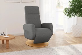 XXXLutz RELAXAČNÉ KRESLO, textil, tmavosivá Sit & More - Online Only obývacie izby - 0001440161G1