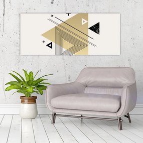 Obraz - Geometrické tvary N⁰4 (120x50 cm)
