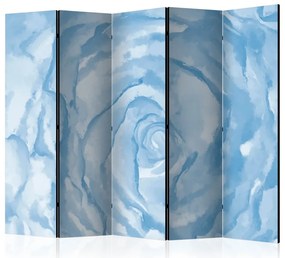 Artgeist Paraván - rose (blue) [Room Dividers]