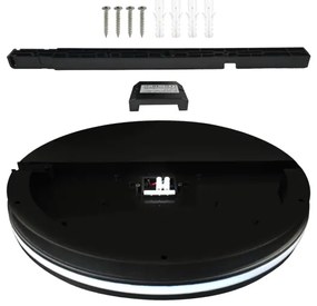 LED Vonkajšie stropné svietidlo MARLON LED/48W/230V 4000K IP54 čierna