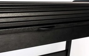 ZUIVER BARBIER BLACK pracovný stôl