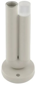 Brilliant - LED stmievateľná nabíjacia dotyková stolná lampa SAYU LED/2,5W/5V 2700K IP44 sivá