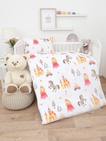 Obliečky mikroplyš do postieľky Exclusive – Kúzelné kráľovstvo