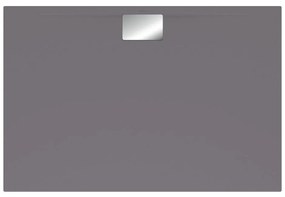 VILLEROY &amp; BOCH Architectura MetalRim obdĺžniková sprchová vanička akrylátová, štandardný model, protišmyk (B), 1400 x 900 x 48 mm, Anthracite, UDA1490ARA248V-1S