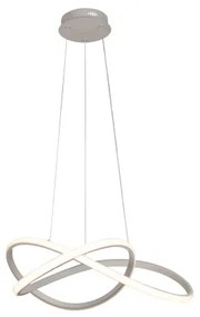 Stmievateľný LED luster na lane LED/85W/230V 3000-6500K + diaľkové ovládanie