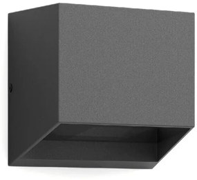 Philips Alix UltraEfficient vonkajšie nástennésvietidlo LED antracitová, 4,3 W, 800 lm, 2700 K