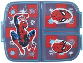Multibox na desiatu Spiderman Arachnid s 3 priehradkami