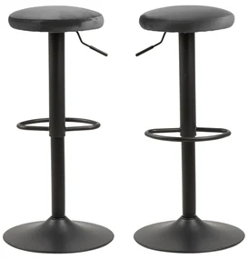 Sivá barová stolička 82 cm Finch – Actona