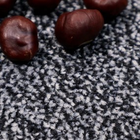 Rinos bv, Čistiaca zóna Merate grey, na mieru, šíře 1,3 m, šedá, pvc, chodba / predsieň