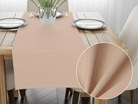 Biante Bavlnený behúň na stôl Torino TON-003 Béžový 35x160 cm
