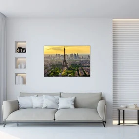 Obraz - Panoráma Paríža (90x60 cm)