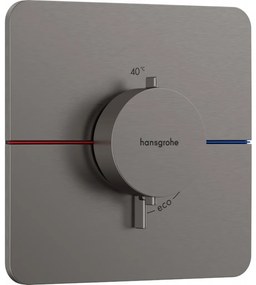 Hansgrohe ShowerSelect Comfort Q - Termostat pod omietku, kartáčovaný čierny chróm 15588340