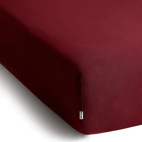 Vínová napínacia plachta jersey 180x200 cm Amber – Restilo