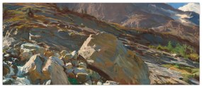 Obraz - John Singer Sargent, Simplon Pass, reprodukcia (120x50 cm)