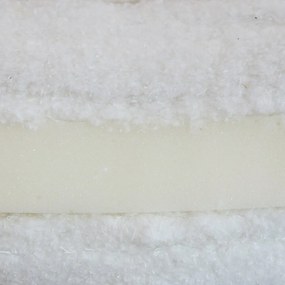 Biely stredne tvrdý futónový matrac 90x200 cm Comfort Natural – Karup Design