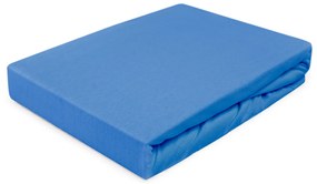 JERSEY PRESTIERADLO 011 90X200 CM MODRÉ