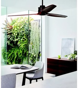 Lucci air 210507 - Stropný ventilátor AIRFUSION AKMANI paulovnia/čierna + DO