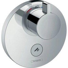 HANSGROHE ShowerSelect S termostat Highflow pod omietku pre 1 spotrebič a ďalší výtok, chróm, 15742000