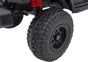 Ramiz OFF-ROAD 3.0 terénne auto pre deti čierne + diaľkové ovládanie + pomalý štart + pásy + LED audio