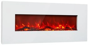 Klarstein Lausanne Long, elektrický krb, 1600 W, 2 úrovne ohrevu, 128 cm