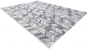 Koberec SIZAL SION Chevron 22180 ecru/nebeský/ružový