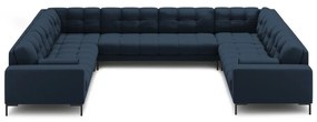 Modrá rohová pohovka do "U" Bali – Cosmopolitan Design
