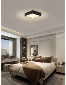 Immax NEO 07237L - LED Stmievateľné stropné svietidlo CANTO 22W/230V čierna Tuya+DO