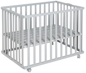 Sivá detská ohrádka 100x75 cm – Roba