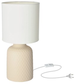 PROXIMA.store - Stolná lampa INER FARBA: béžová