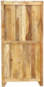 furniture-nabytek.cz - Úzka knižnica 90x180x35 z dreva mango