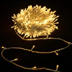 Aigostar - LED vonkajší vianočný reťaz 600xLED/6W/230V 30m IP44 teplá biela