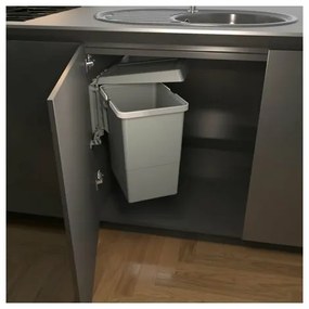 Elletipi Vstavaný odpadkový kôš SWING - na dvierka, 18 l, 18 l