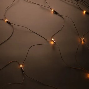 Brilagi - LED vonkajší vianočný záves 160xLED 7x2m IP44 teplá biela