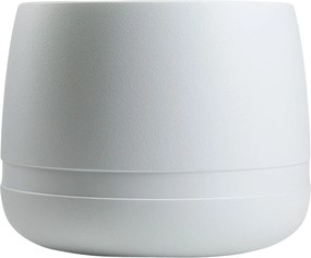 PLASTOVÝ KVETINÁČ LUNA VASE 48X38 CM BIELA