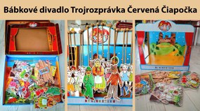 MARIONETINO Divadlo pre deti Trojrozprávka Červená čiapočka