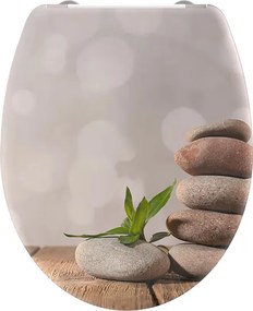 Eisl Sanitär WC sedátko Duroplast Soft Close Stone Pyramid 82380