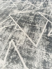 BE Koberec Creante 55064 GREY – sivý obdĺžnikový Rozmer: 240x330 cm