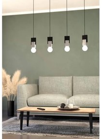Eglo 99532 - Závesný luster LOBATIA 4xE27/40W/230V