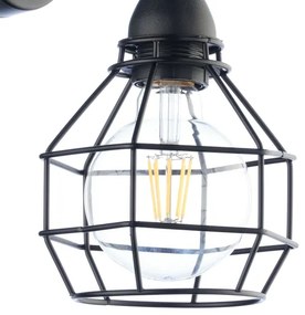 ONLI - Nástenné svietidlo SPIDER 1xE27/15W/230V čierna