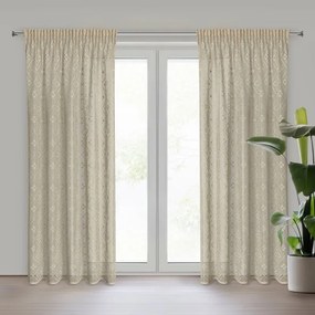 Dekorstudio Záclona NELA v BOHO štýle - prírodná
